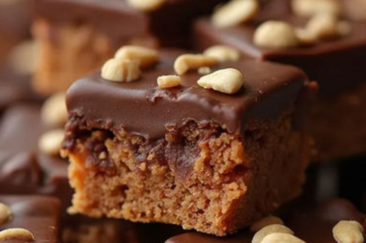 Crunchy Choco Bites made using All Natural Coffee Date Syrup