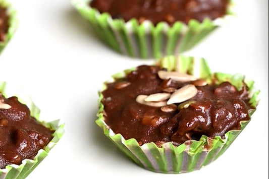 Crunchy Choco Bites made using All Natural Coffee Date Syrup