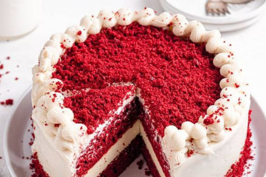 Coffee Tres leches Cake using Carmine County All Natural Extracts
