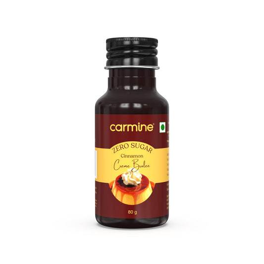 Carmine Zero Sugar Cinnamon Creme Brulee Extract, 80g