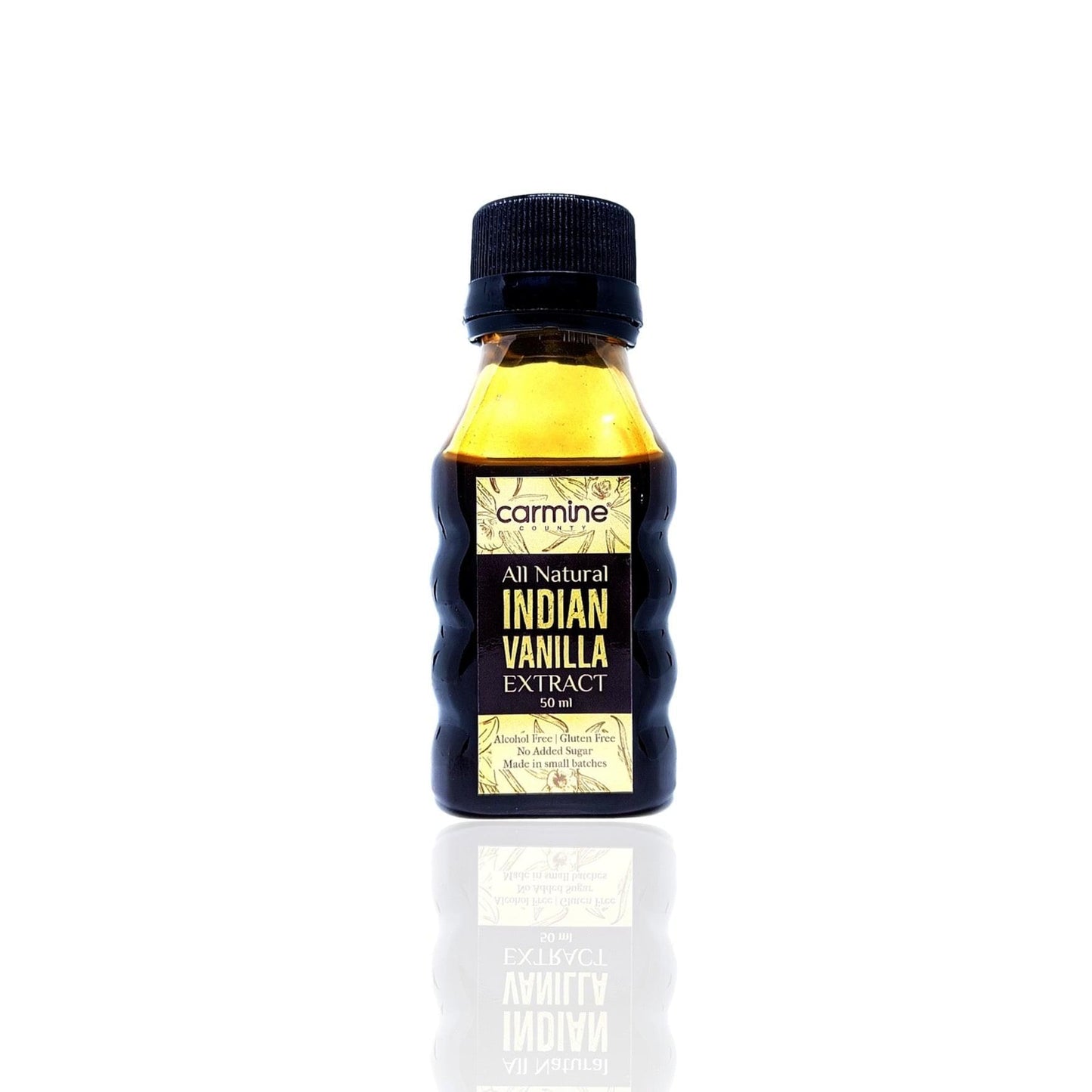 Carmine County All Natural Indian Vanilla Extract