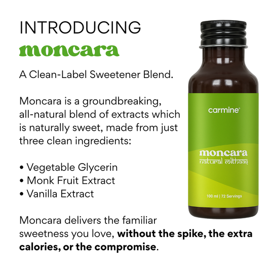 Moncara Natural Mithaas | Monk Fruit based Liquid Extract | 100% Plant-Based, Low Calorie Sugar Replacer | Zero Glycemic Index | Keto & Diabetic Friendly