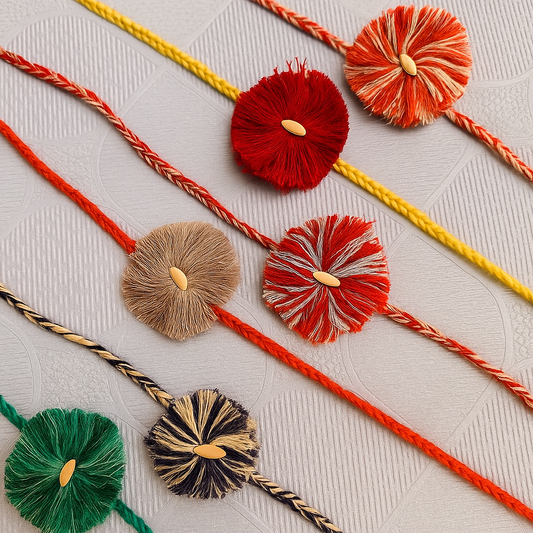Eco-Friendly Plantable Seed Rakhi | Handmade, Biodegradable & Grows Into a Plant