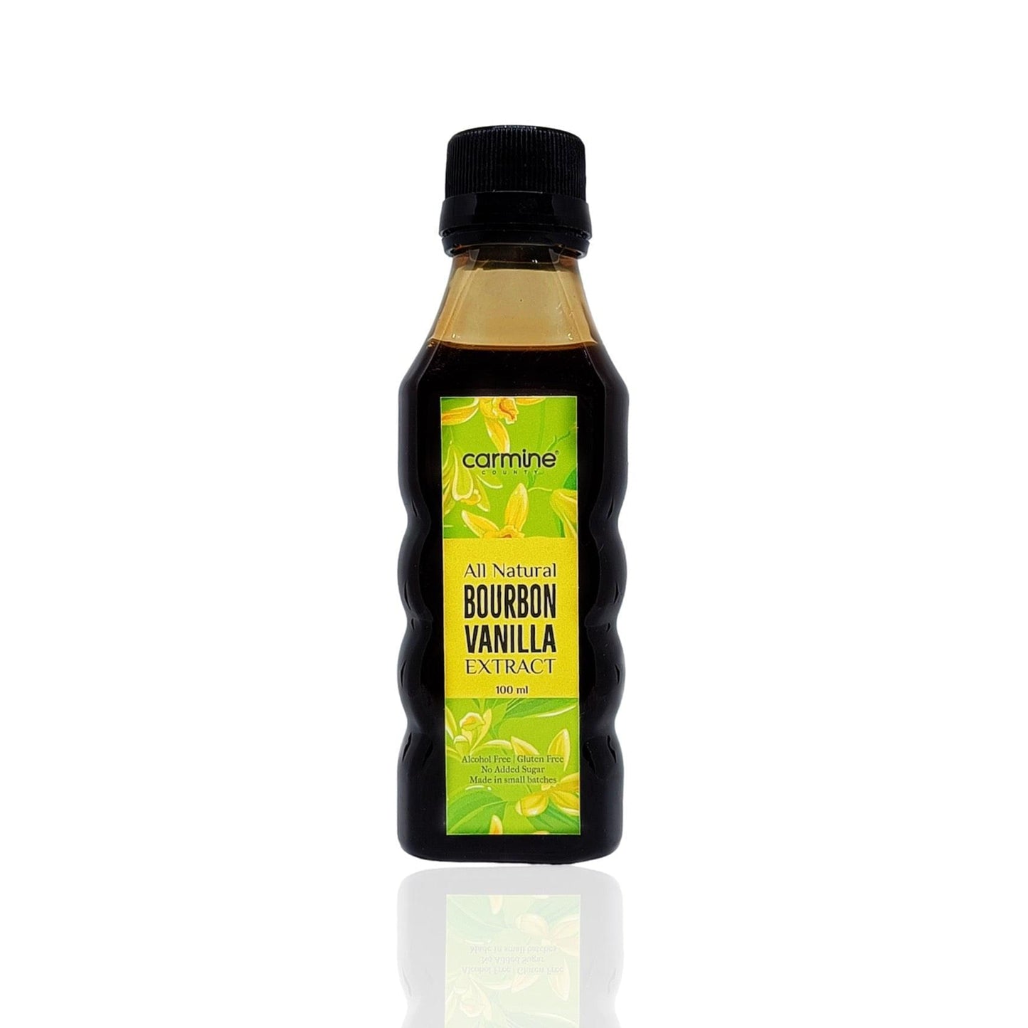 Carmine County All Natural Bourbon Vanilla Extract