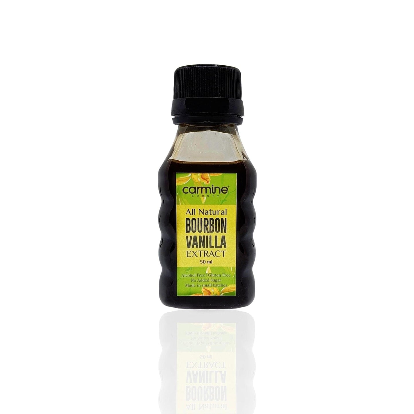 Carmine County All Natural Bourbon Vanilla Extract