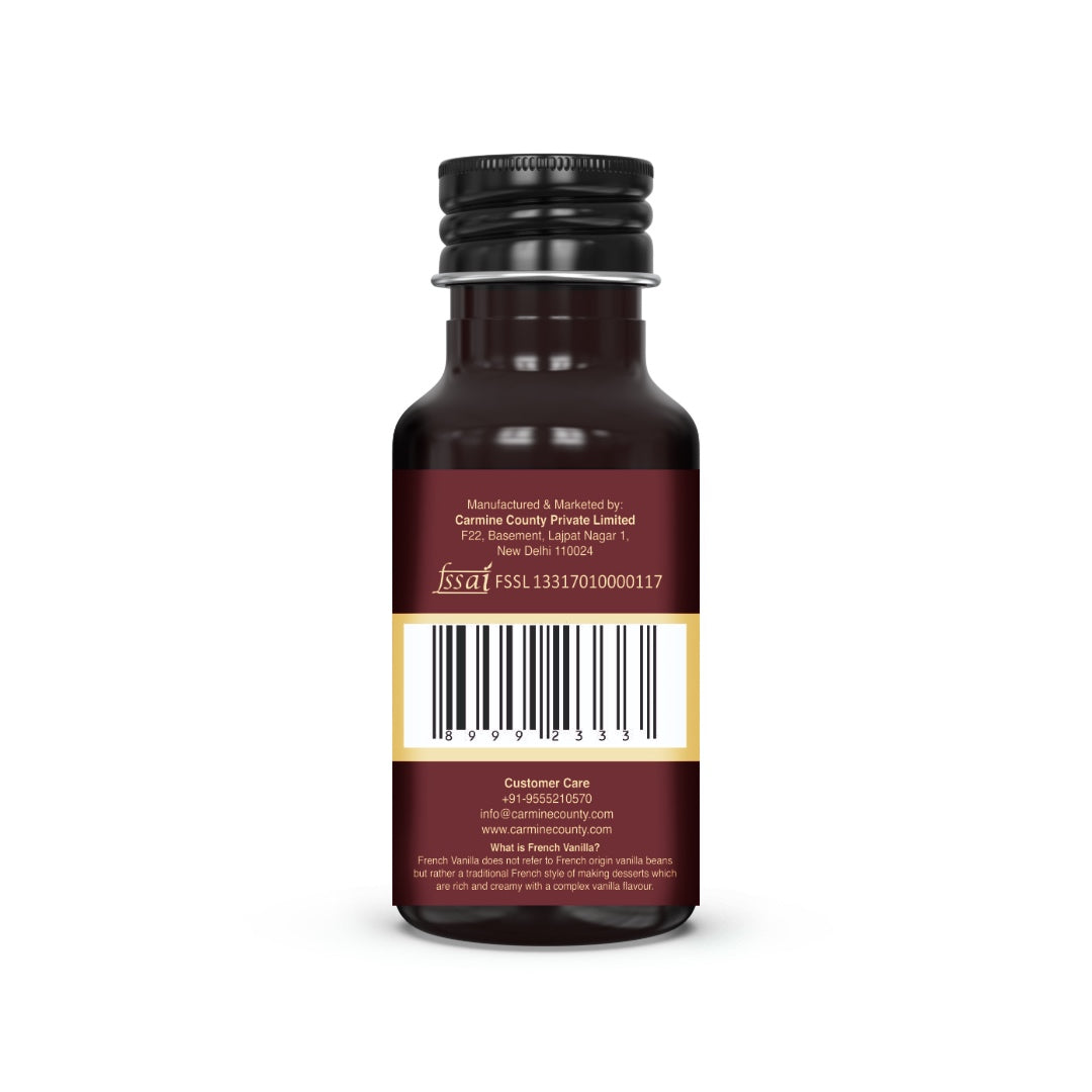 Carmine County Classic French Vanilla Extract