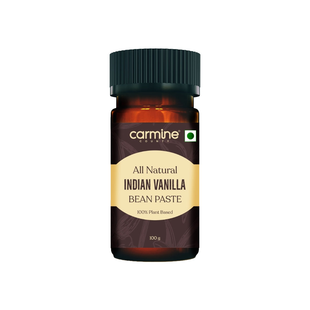 Carmine County All Natural Indian Vanilla Bean Paste