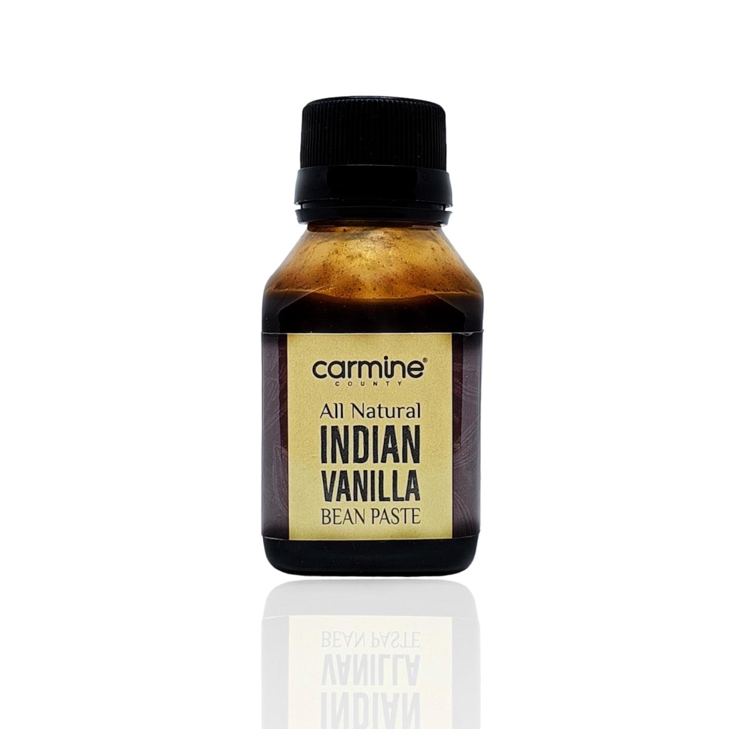 Carmine County All Natural Indian Vanilla Bean Paste