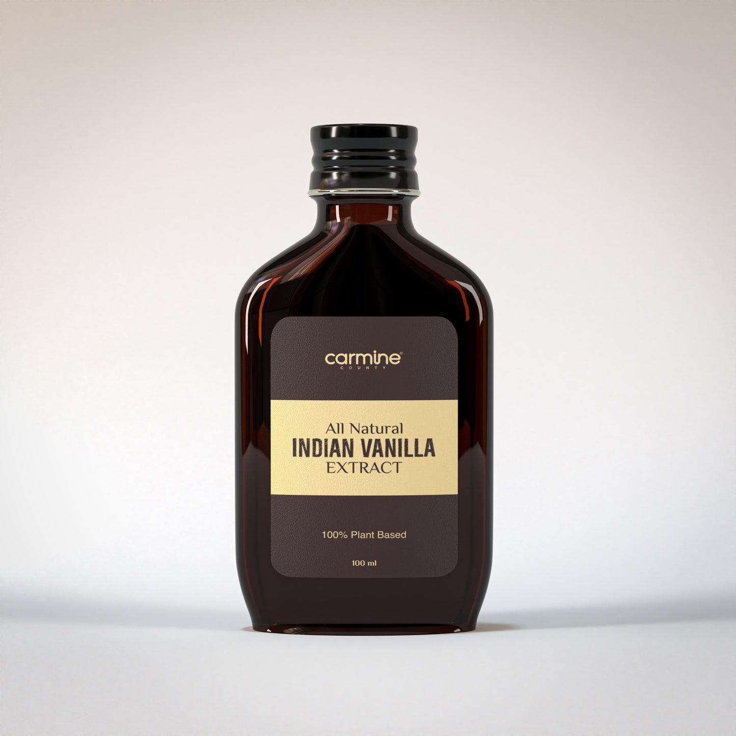 Carmine County All Natural Indian Vanilla Extract