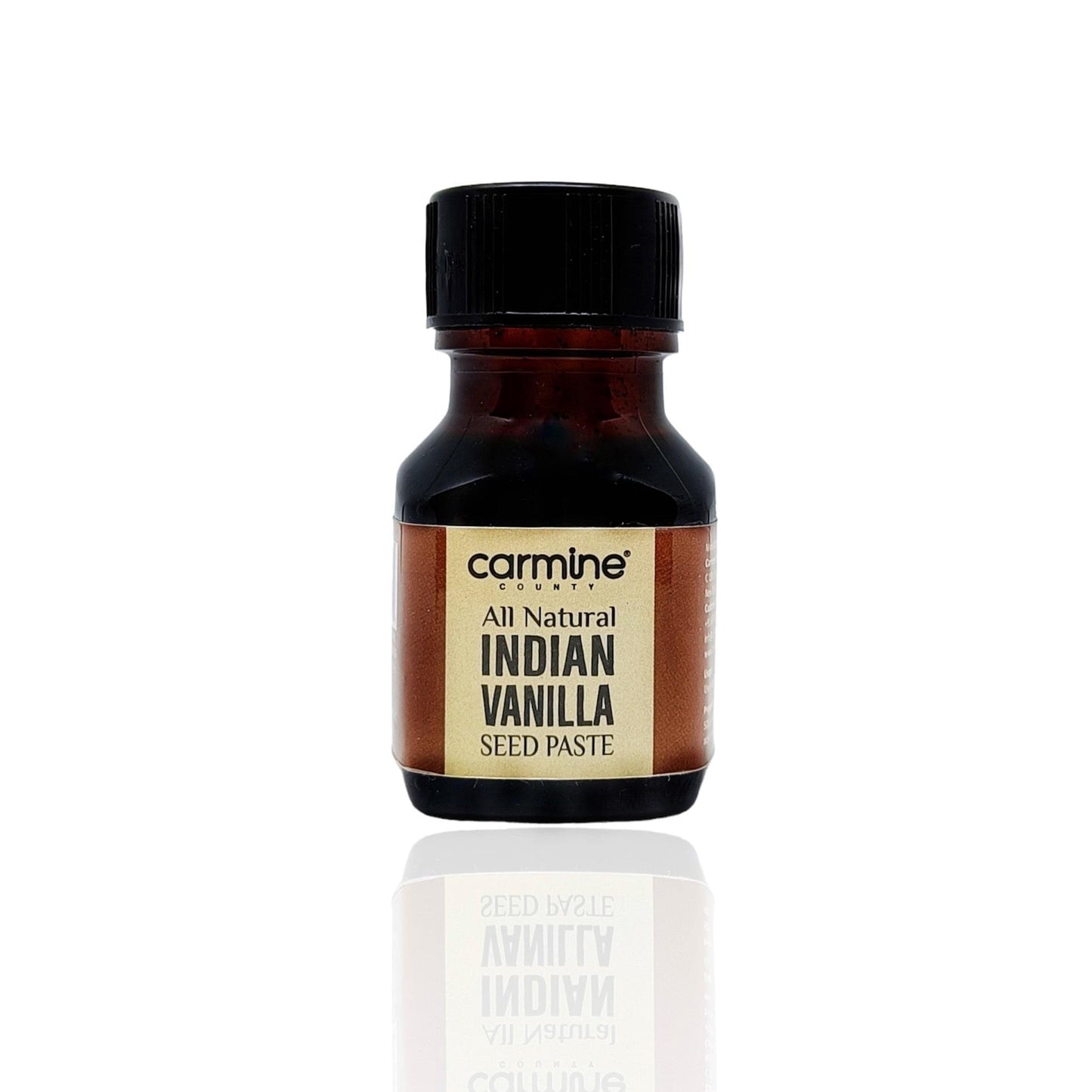 Carmine County All Natural Indian Vanilla Seed Paste