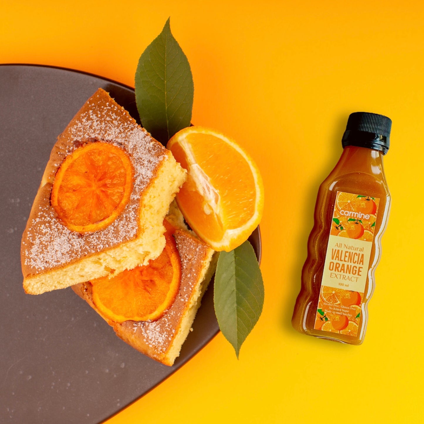 Carmine County All Natural Valencia Orange Extract 100 ml