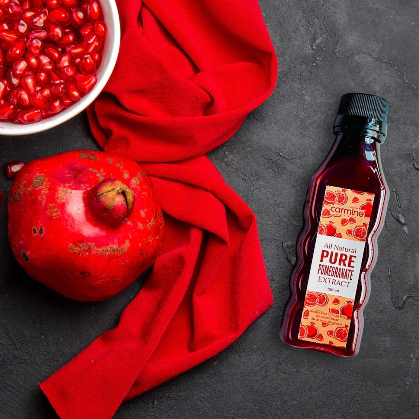 Carmine County All Natural Pure Pomegranate Extract 100 ml