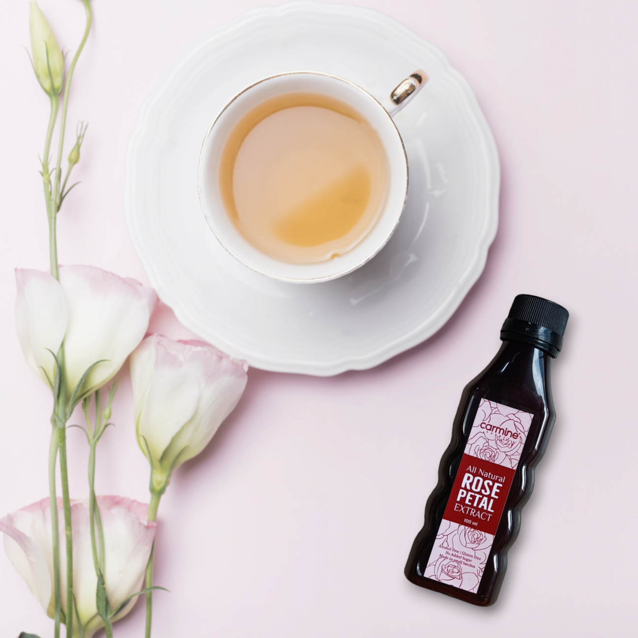 Carmine County All Natural Rose Petal Extract 100 ml