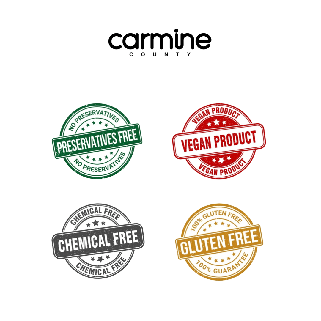 Carmine County All Natural Flavoured Sugars for baking, seasoning and more