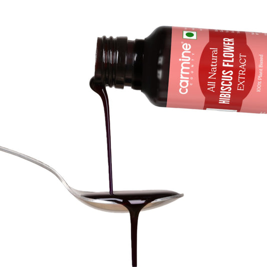 Carmine County All Natural Hibiscus Flower Extract 50 ml