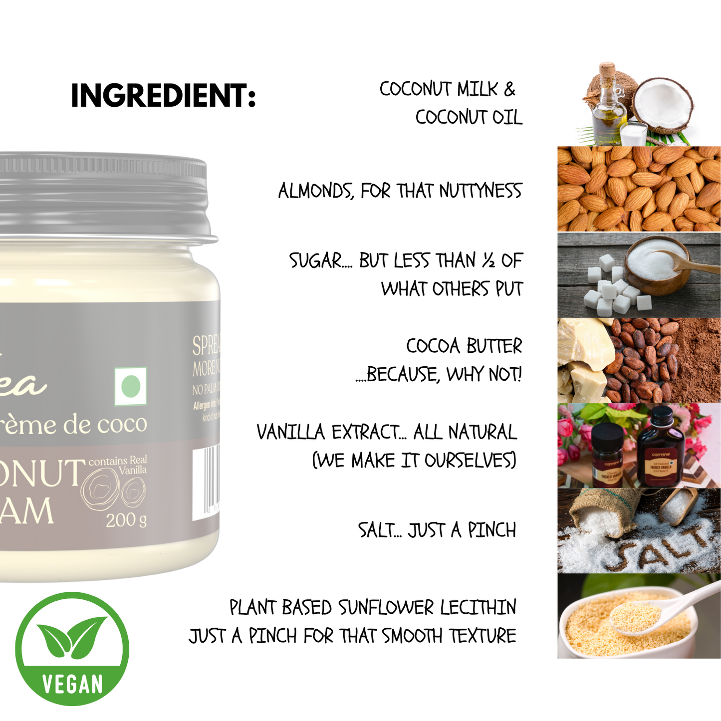 Hytea Natural Spreadable Creams | Combo Gift Pack of 4 Jars | 200 g each