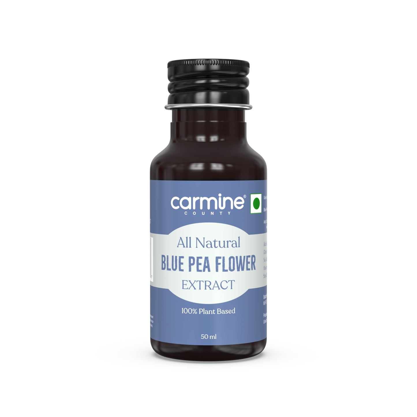 Carmine County All Natural Blue Pea Flower Extract 50 ml