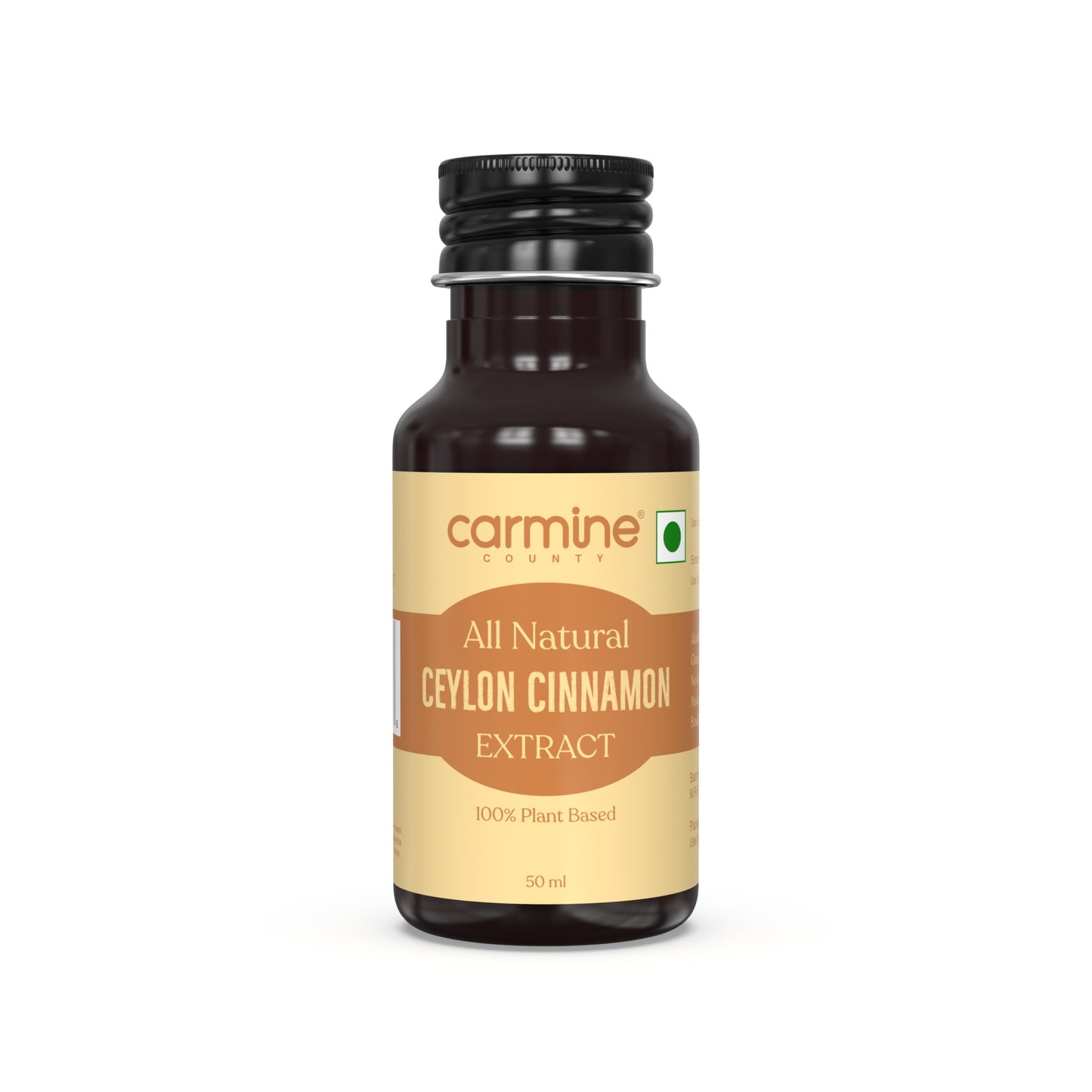 Carmine County All Natural Ceylon Cinnamon Extract 50 ml