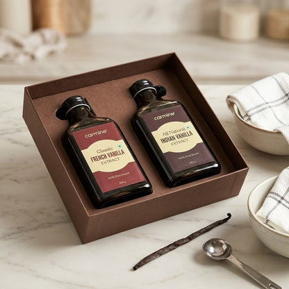 Combo of Indian and French Vanilla Extract