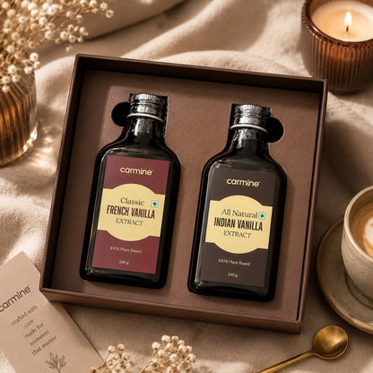 Combo of Indian and French Vanilla Extract