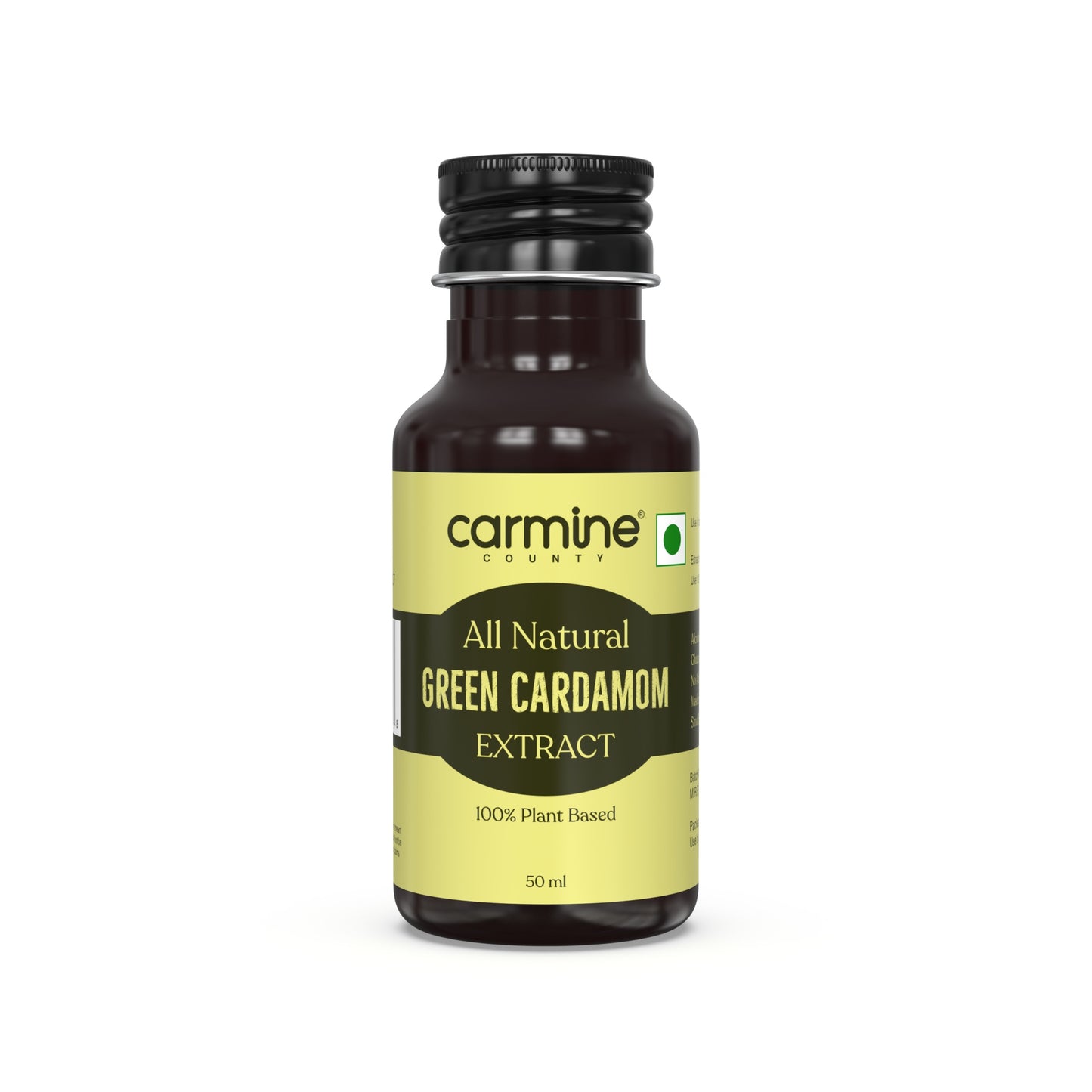 Carmine County All Natural Green Cardamom Extract 50 ml