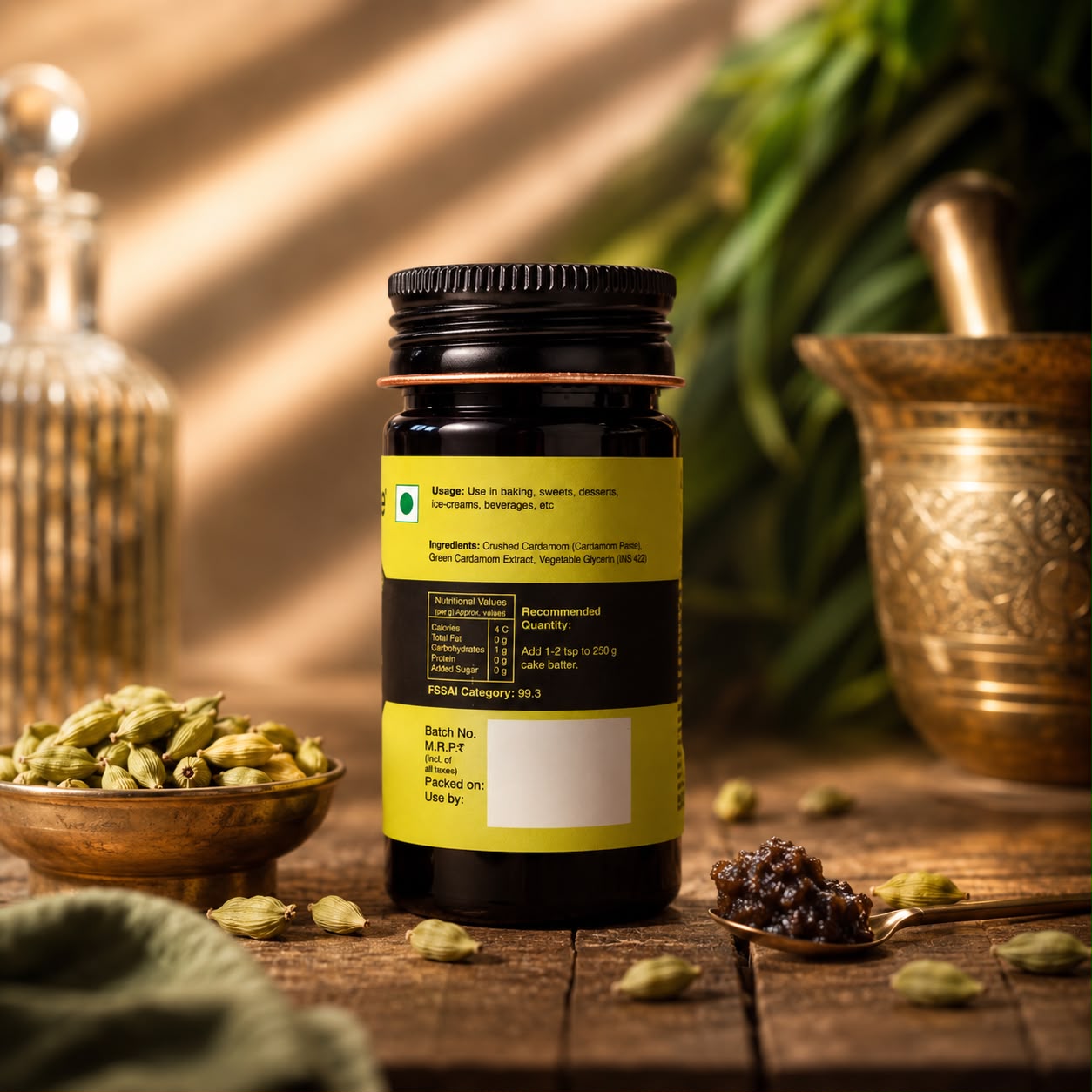 Green Cardamom Paste