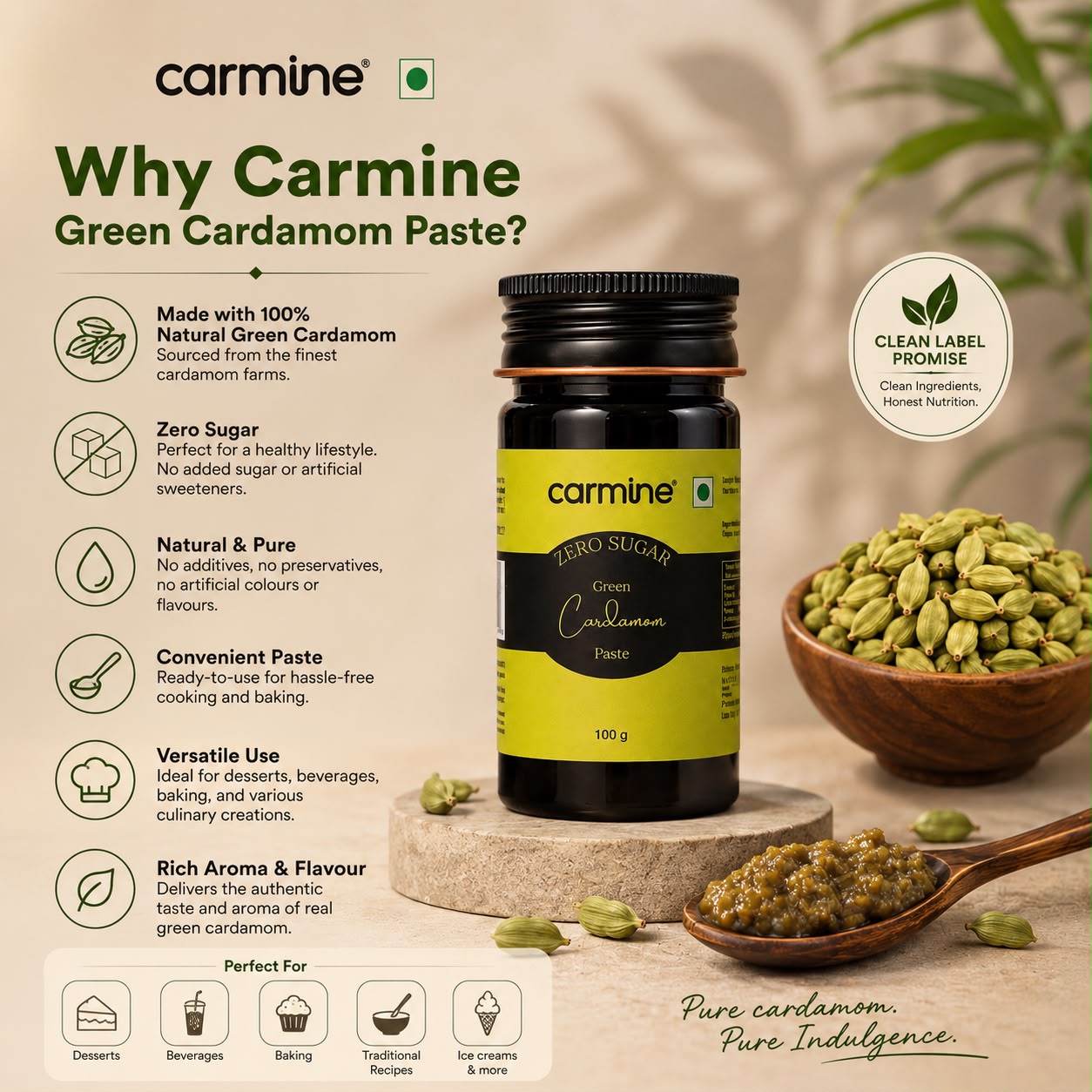 Green Cardamom Paste