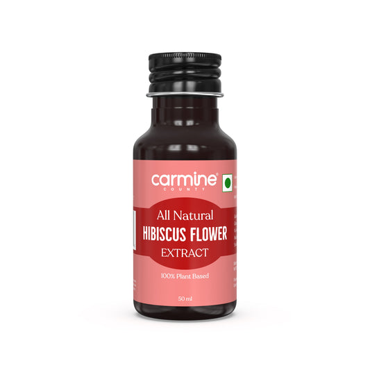 Carmine County All Natural Hibiscus Flower Extract 50 ml