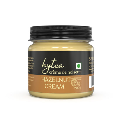 Hytea Spreadable Pure Hazelnut Cream 200 g, Made with Pure Cocoa Butter