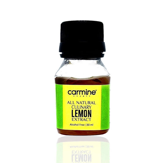 Carmine County All Natural Culinary Lemon Extract 30 ml