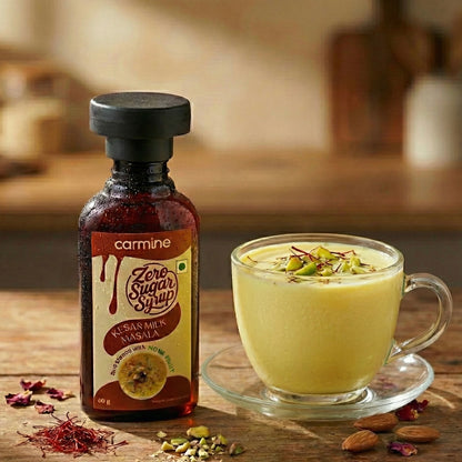 Zero Sugar Syrups - Natural, Plant-Based, Sweetened with Pure Monk Fruit, Clean Label Syrups, 60 g