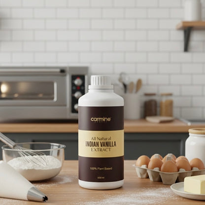 Carmine County All Natural Indian Vanilla Extract 500 ml