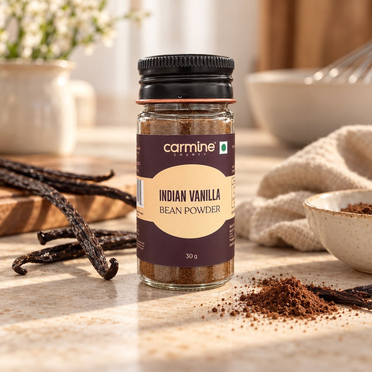 Indian Vanilla Bean Powder