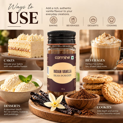 Indian Vanilla Bean Powder