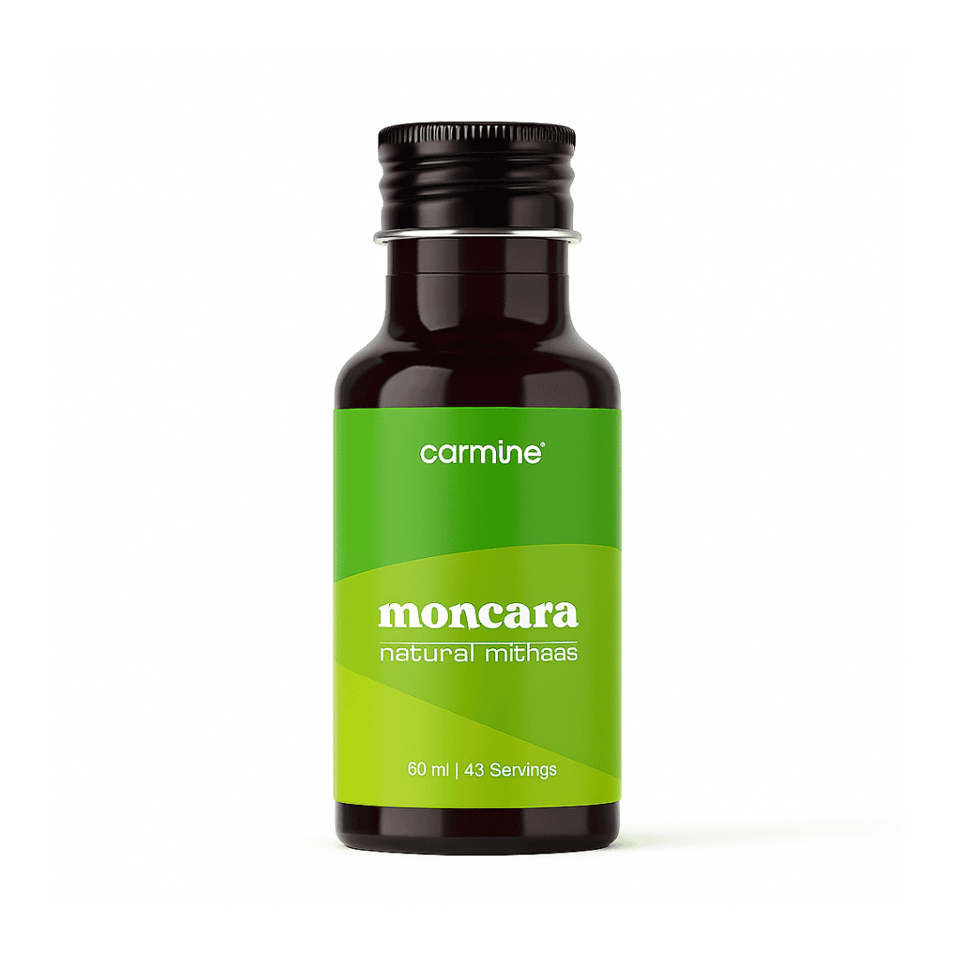 Moncara Natural Mithaas | Monk Fruit based Liquid Extract | 100% Plant-Based, Low Calorie Sugar Replacer | Zero Glycemic Index | Keto & Diabetic Friendly
