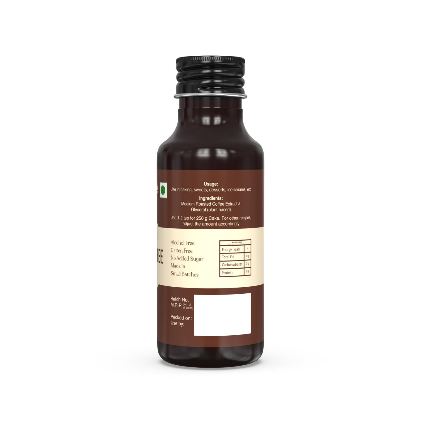 Carmine County All Natural Roasted Coffee Extract 100 ml