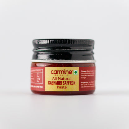 Carmine County All Natural Kashmiri Saffron Paste