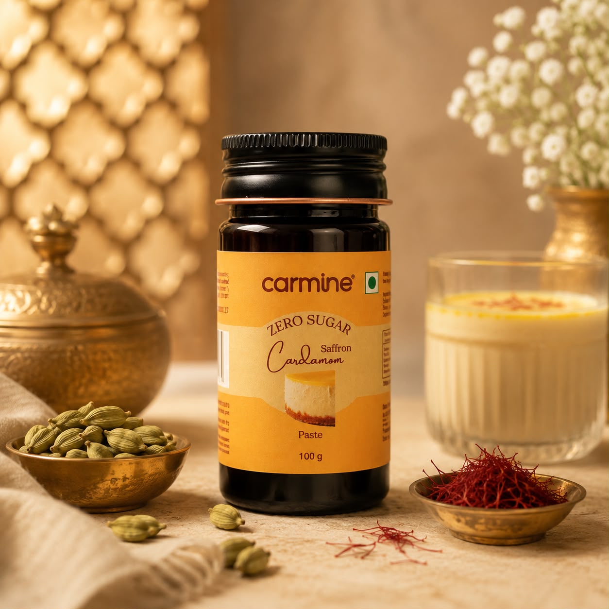 Saffron Cardamom Paste