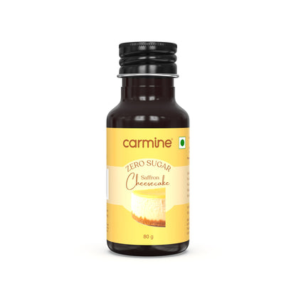 Carmine Zero Sugar Saffron Cheesecake Extract, 80g