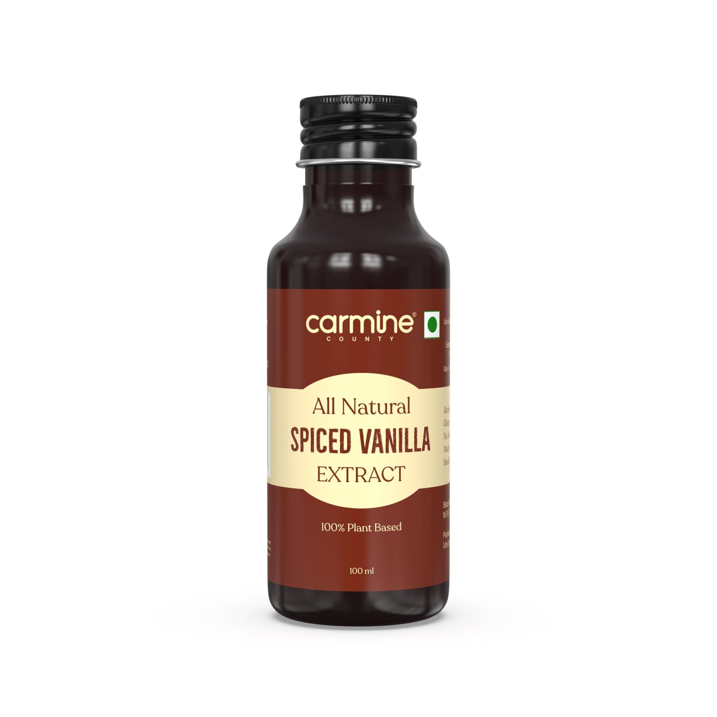 Carmine County All Natural Spiced Vanilla Extract 100 ml