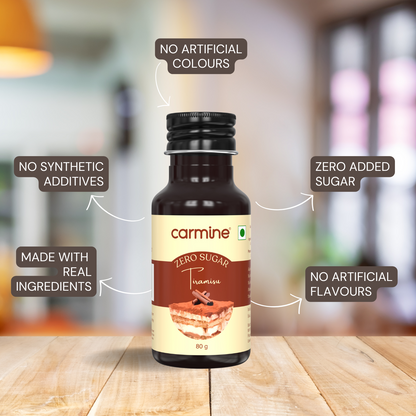 Carmine Zero Sugar Tiramisu Extract, 80g