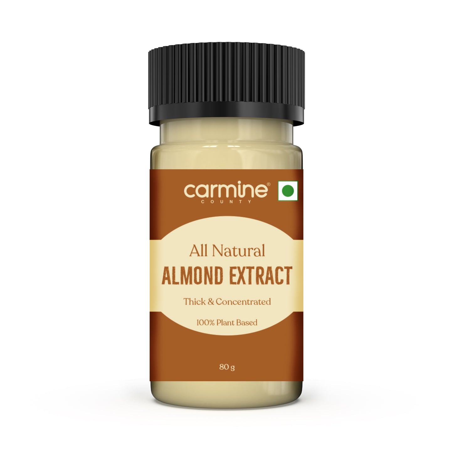 Carmine County All Natural Pure Almond Extract (Thick and Concentrated) 80 g