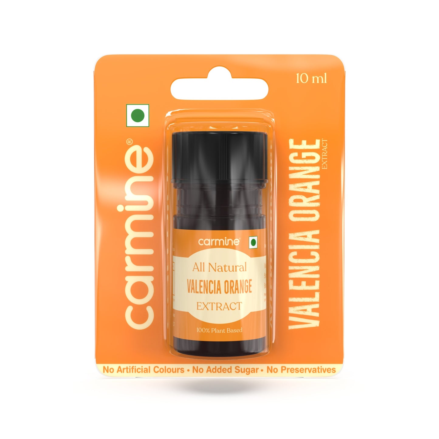 Carmine County All Natural Valencia Orange Extract 10 ml (Pack of 3)