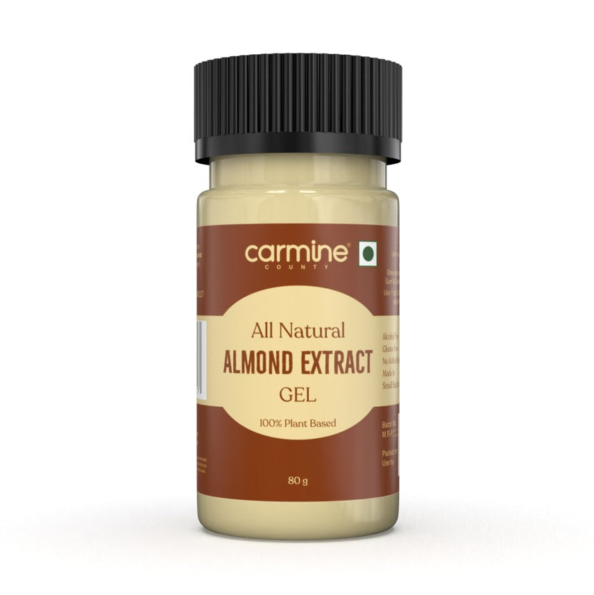 Carmine County All Natural Pure Almond Extract (Gel) 80 g