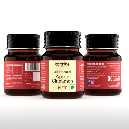 Carmine County All Natural Apple Cinnamon Paste 50 g
