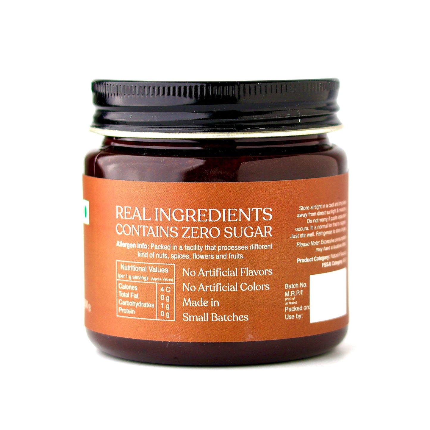 Artisanal Chocolate Paste 200g – Crafted with Barry Callebaut, No Artificial Flavours, No Added Colors, No Preservatives, Contains Crushed Cocoa Nibs