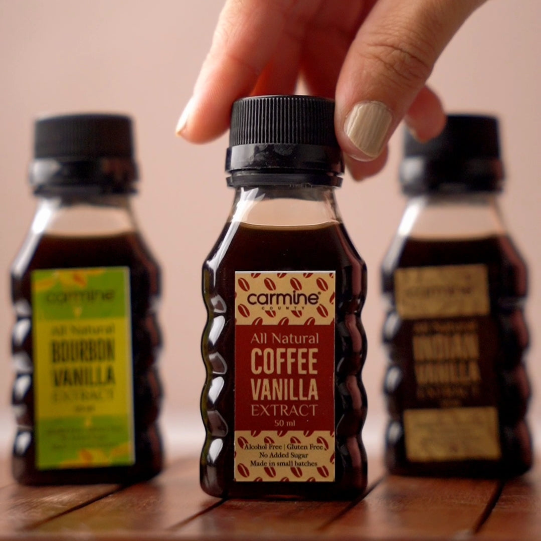 Carmine County All Natural Roasted Coffee Vanilla Extract 50 ml