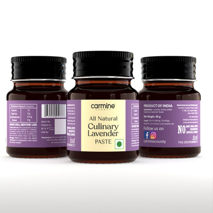 Carmine County All Natural Culinary Lavender Paste 50 g