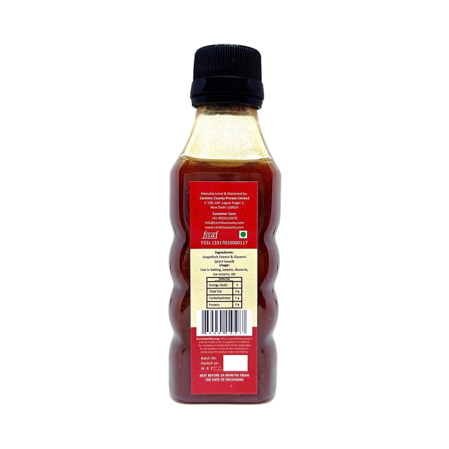 Carmine County All Natural Grapefruit Extract 100 ml