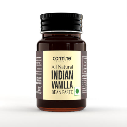 Carmine County All Natural Indian Vanilla Bean Paste